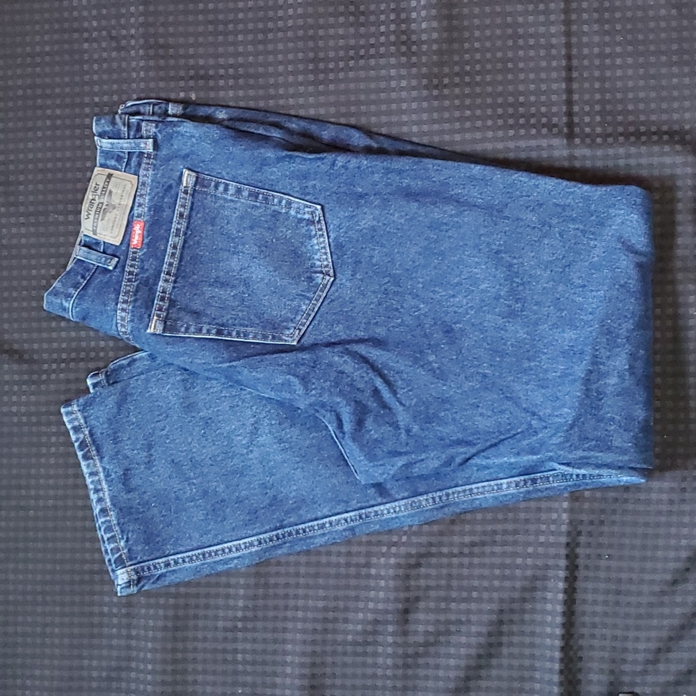 Wrangler jeans, 38/34, denim, 100% cotton